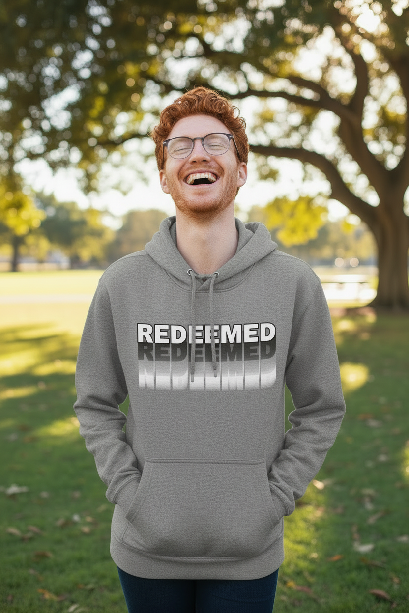 Redeemed Hoodie - Red Hair Man